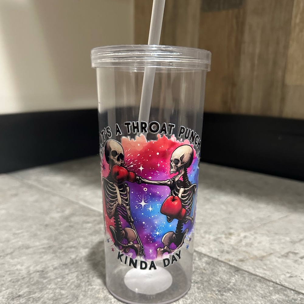 Skeleton Graphic Tumbler